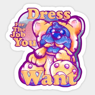 Dress Up Time Sticker